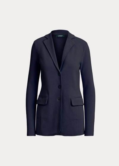 Blazer Ralph Lauren Mujer Azul Marino - Tubular-Trimmed - MOHAZ9175